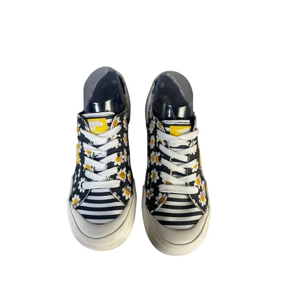 RocketDog Women’s Jazzin Low Top Black Daisy Print Sneakers Size 7.5 - Picture 9 of 9